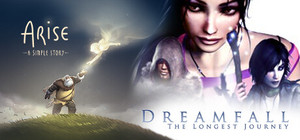 Arise A Simple Story x Dreamfall: The Longest Journey banner
