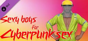 Sexy boys for Cyberpunk sex banner