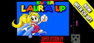 Super Laura Up banner
