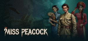Miss Peacock banner
