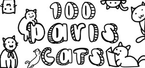 100 Paris Cats banner