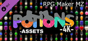 RPG Maker MZ - Potions Asset Pack 4K banner