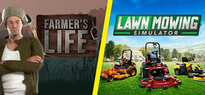 Lawn Mowing Simulator and Farmer's Life banner