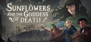 Sunflowers and the Goddess of Death banner