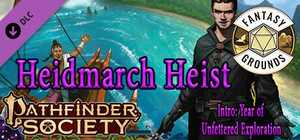 Fantasy Grounds - Pathfinder 2 RPG - Pathfinder Society Scenario #5-03: Heidmarch Heist banner