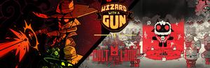 Cult of the Lamb x Wizard With a Gun banner