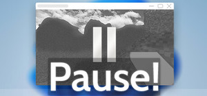 Pause! banner
