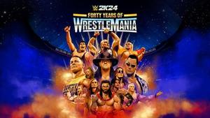 WWE 2K24 Forty Years of WrestleMania Edition banner