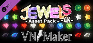 Visual Novel Maker - Jewels Asset Pack 4K banner