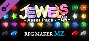 RPG Maker MZ - Jewels Asset Pack 4K banner