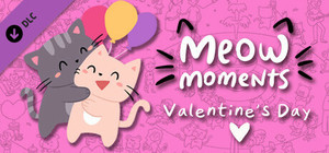 Meow Moments: Valentine's Day banner