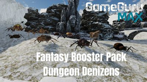 GameGuru MAX Fantasy Booster Pack - Dungeon Denizens banner