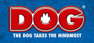 DOG - The dog takes the hindmost banner