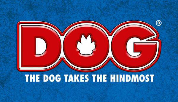 DOG - The dog takes the hindmost