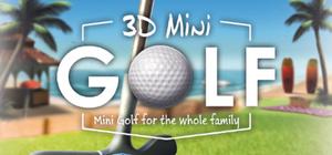 3D Minigolf banner