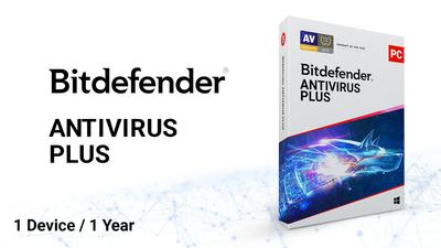 Bitdefender Antivirus Plus - 1 Device/1 Year