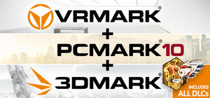 3DMark + 3DMark Storage DLC + PCMark 10 + VRMark banner