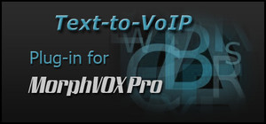 Text-to-VoIP Plugin - MorphVOX Pro 4 banner