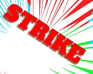 STRIKE banner
