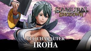 DLC CHARACTER "IROHA" banner