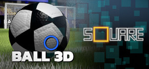 Ball 3D + Square banner