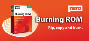 Nero Burning ROM - All-in-One Disc Burn Solution banner