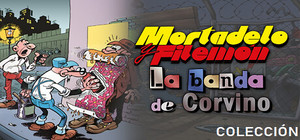 Mortadelo y Filemón: La banda de Corvino - Colección banner