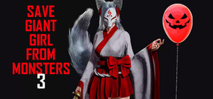 Save Giant Girl from monsters 3 banner