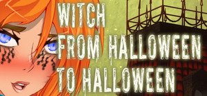 Witch from halloween to halloween banner