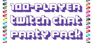 The 100-Player Twitch Chat Party Pack banner