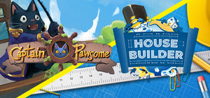 Captain Pawsome and House Builder banner