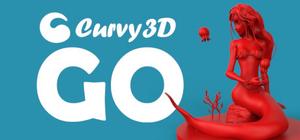 Curvy 3D Go banner