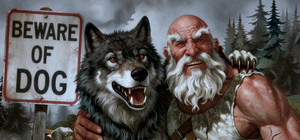 Beware of Dog banner