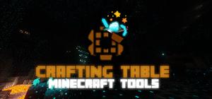 Crafting Table - Minecraft Tools banner