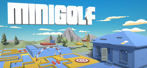 Minigolf banner