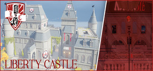 Liberty Castle: Home of the Free banner