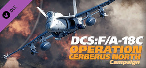 DCS: F/A-18C Operation Cerberus North banner