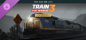 Train Sim World®: CSX C40-8W Loco Add-On - TSW2 & TSW3 compatible banner