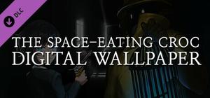 The Space-Eating Croc Digital Wallpaper banner