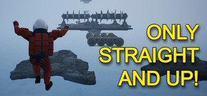 Only Straight and Up! banner