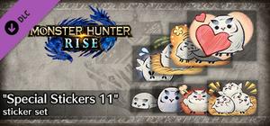 Monster Hunter Rise - "Special Stickers 11" sticker set banner