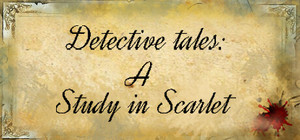 Detective tales: A Study in Scarlet banner