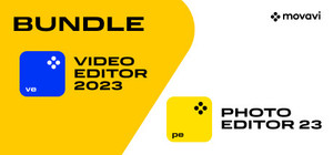 Movavi Video Editor 2023 + Movavi Photo Editor 2024 banner