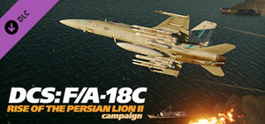 DCS: F/A-18C Rise of the Persian Lion II Campaign banner