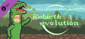 Rebirth Evolution - Green Tyrannosaurus Rex clothing banner
