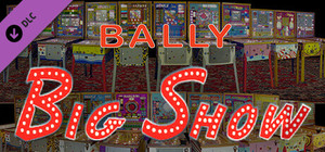 Bingo Pinball Gameroom - Bally Big Show banner