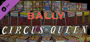 Bingo Pinball Gameroom - Bally Circus Queen banner