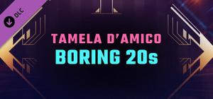 Synth Riders: Tamela D'Amico, Wolfgang Lohr - "Boring 20s" banner