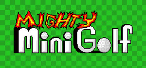 Mighty Mini Golf banner