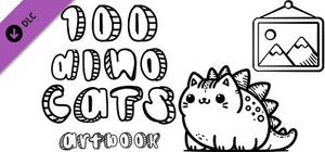 100 Dino Cats - Artbook banner
